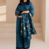 ASLING Pure Lawn Embroidered 3 Piece Suit with Diamond Print Dupatta - Image 26