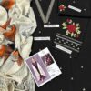 ASLING Pure Lawn Embroidered 3 Piece Suit with Diamond Print Dupatta - Image 11