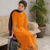 ASLING Pure Lawn Embroidered 3 Piece Suit with Diamond Print Dupatta - Image 16