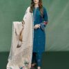 ASLING Pure Lawn Embroidered 3 Piece Suit with Diamond Print Dupatta - Image 18