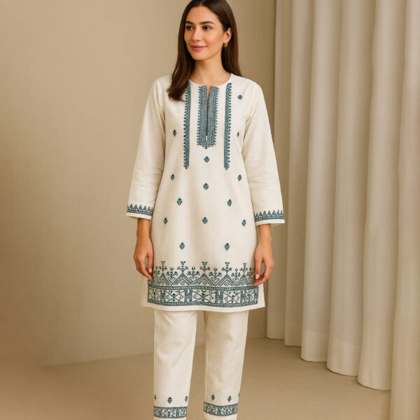 Lawn Embroidered 3PC Suit