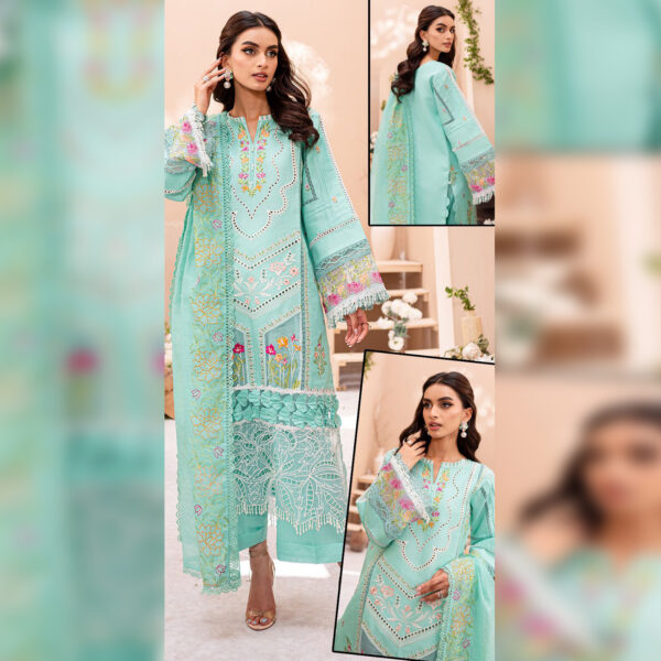 Chikankari Embroidered Suit 3PC