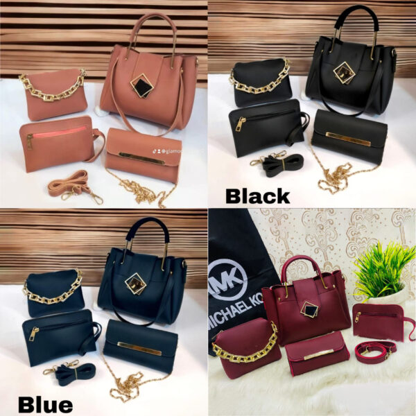 4-in-1 Shoulder Bag Set for Girls