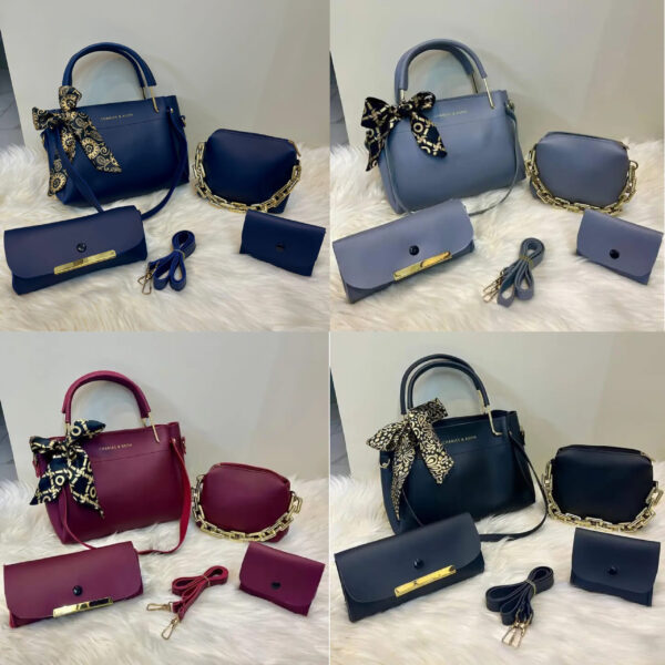 4-in-1 Shoulder Bag Set for Girls