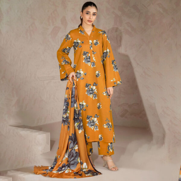 Maria B Baroque Lawn 3PC Suit