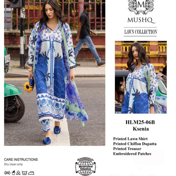 Mushq 3 Piece Printed Suite