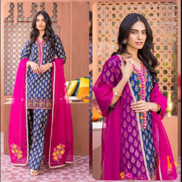 Digital Printed Lawn 3PC