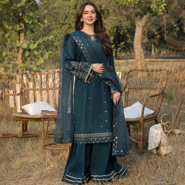 Lawn Embroidered 3 Piece