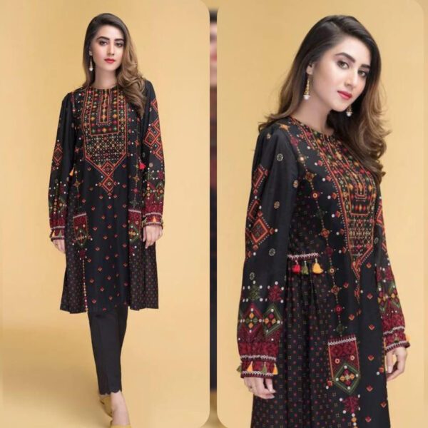 Embroidered Lawn Suit 2PC
