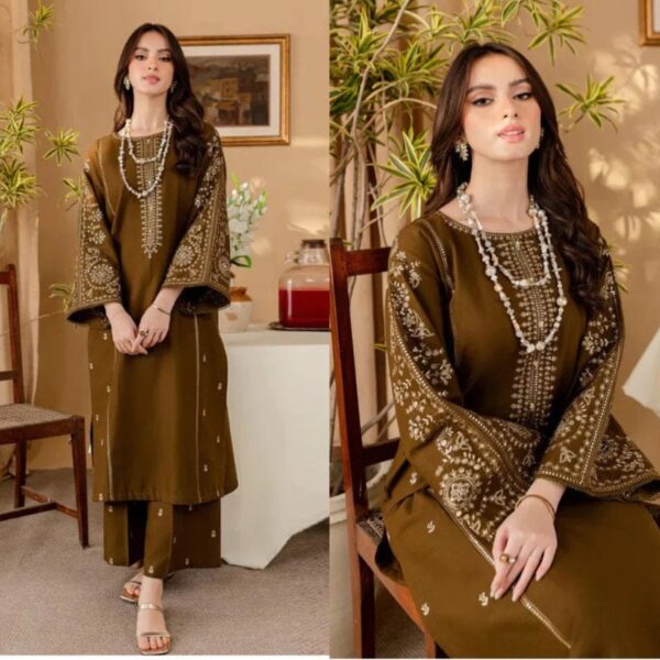 Embroidered Lawn Suit 2PC