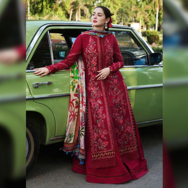 Lawn Embroidered Luxury 3PC