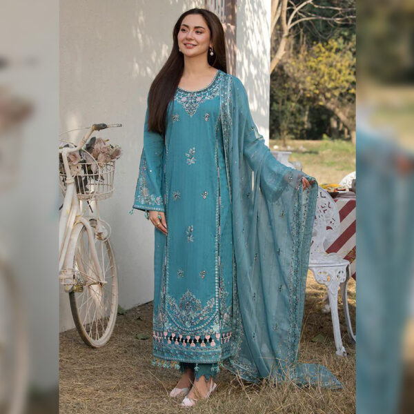 Lawn Embroidered Luxury 3PC