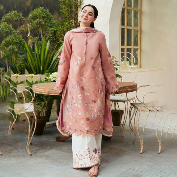 Lawn Embroidered 3 Piece