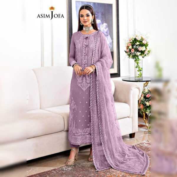 Spengle Embroidered Dress – 3PC